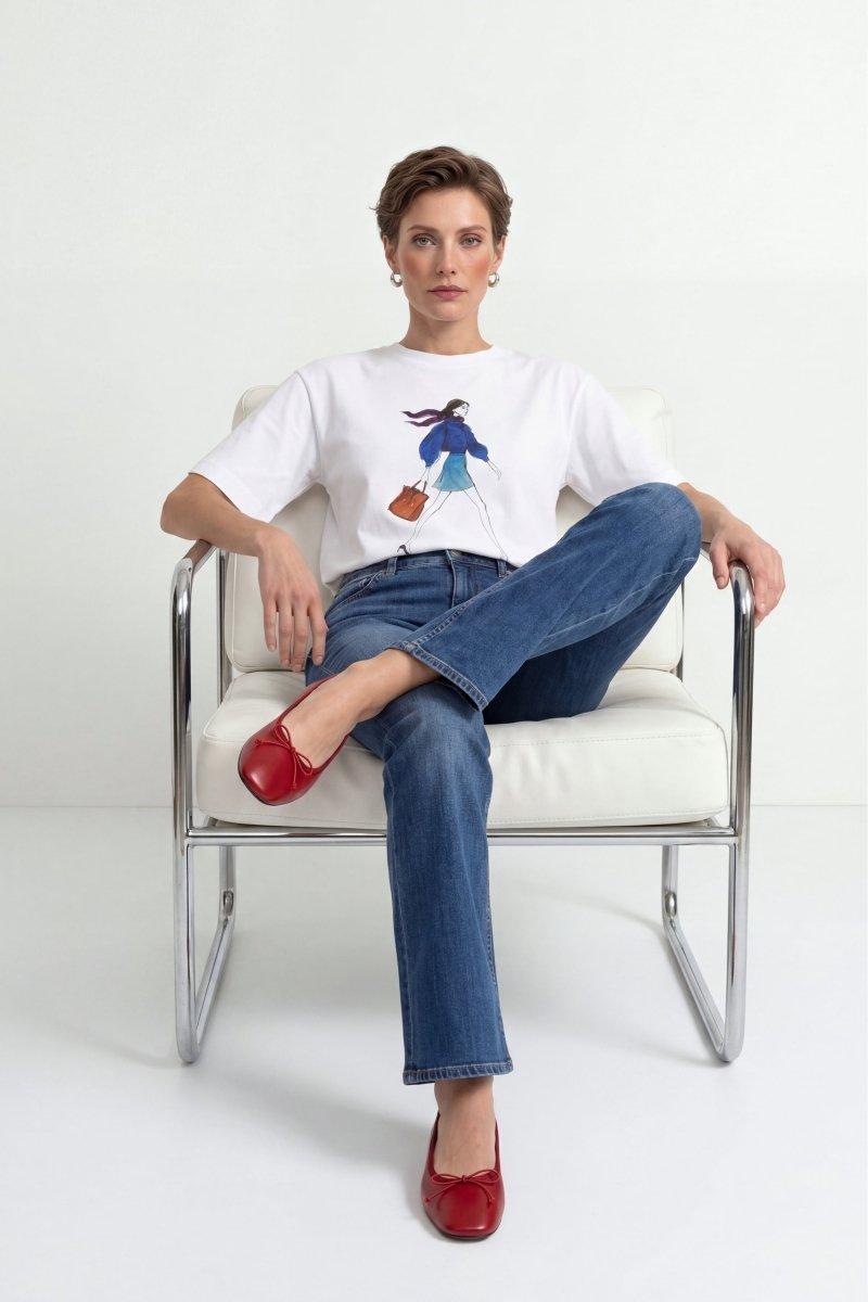 Print T-Shirt-Rich & Royal