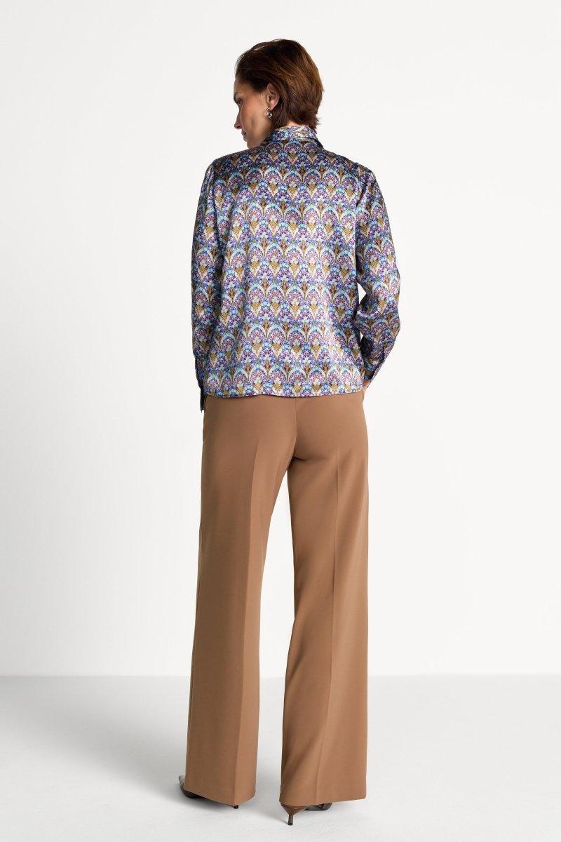 Bluse mit Print-Rich & Royal