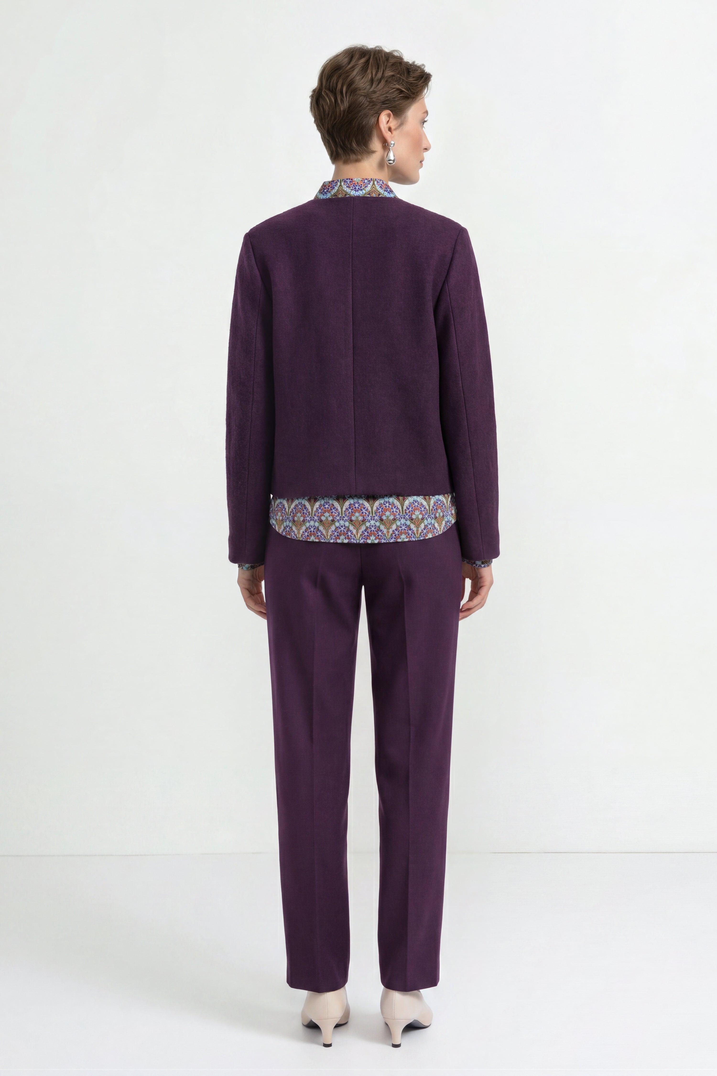 Bouclé Kurzjacke-Rich & Royal
