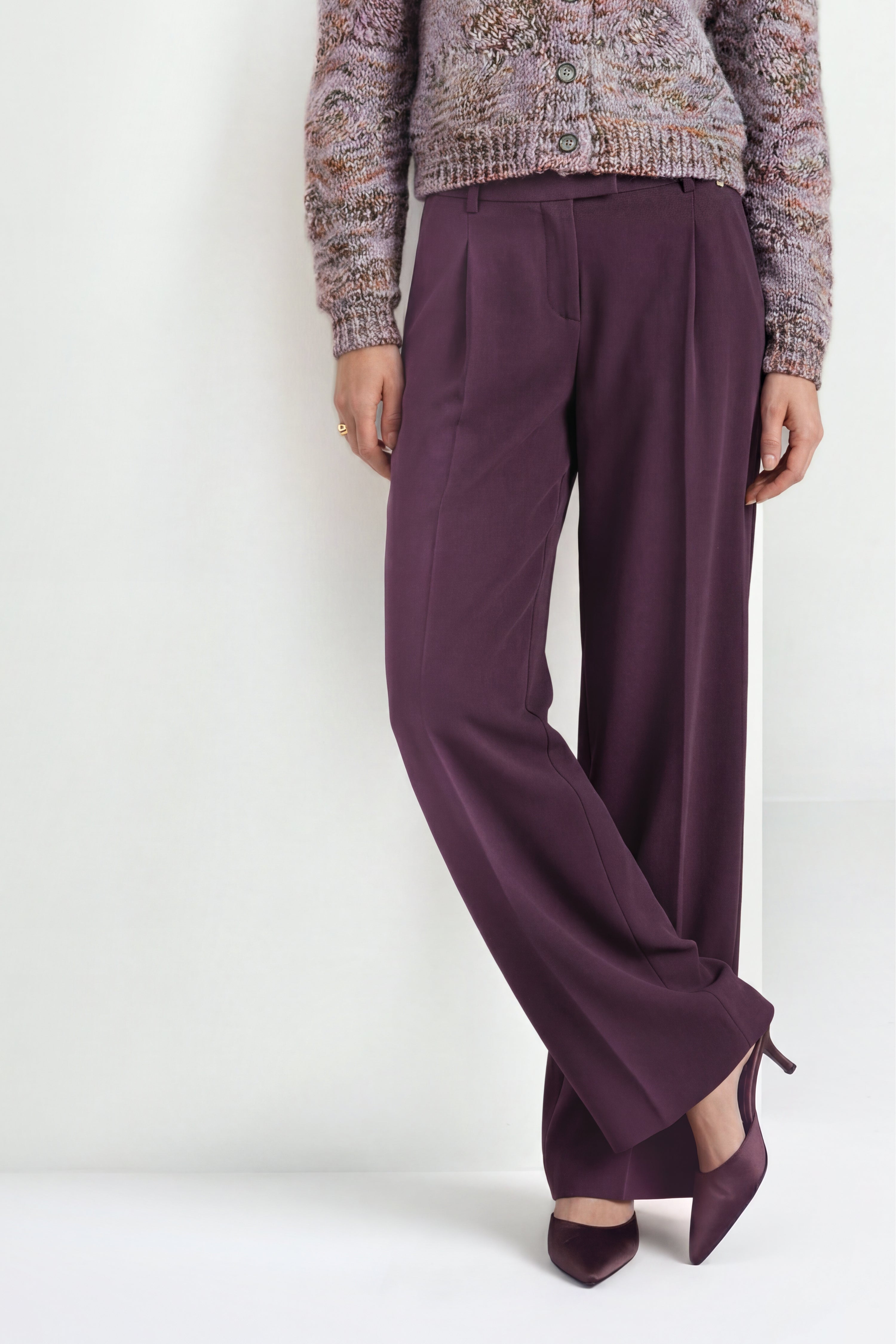 Bundfaltenhose-Rich & Royal