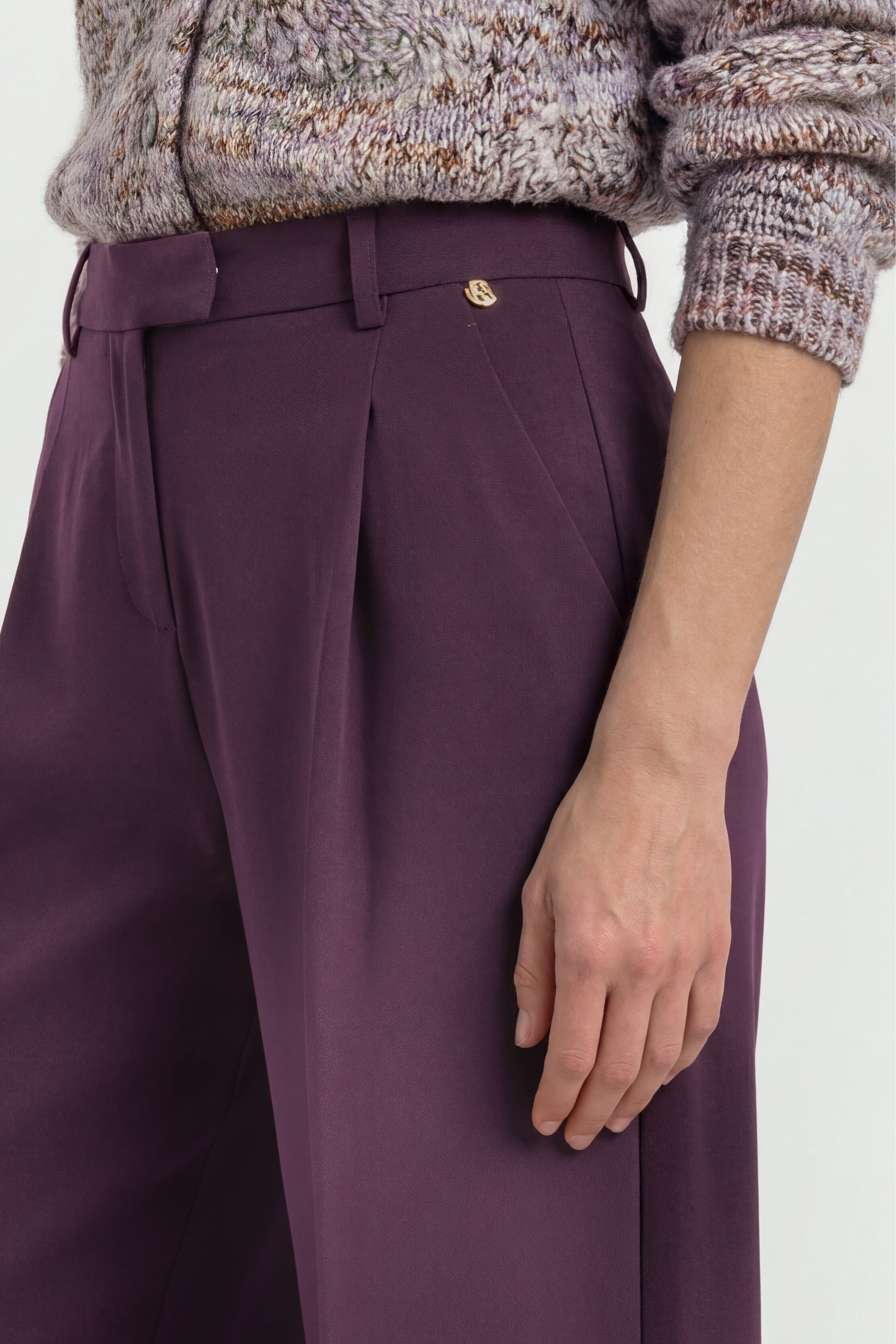 Bundfaltenhose-Rich & Royal