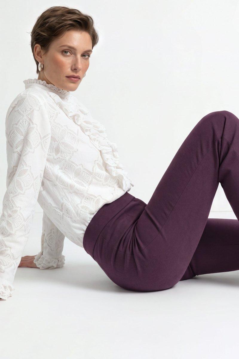 Kick-Flare-Hose-Rich & Royal