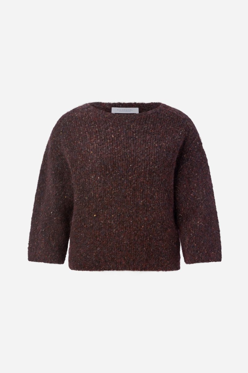 Strickpullover aus Alpaka-Mix-Rich & Royal
