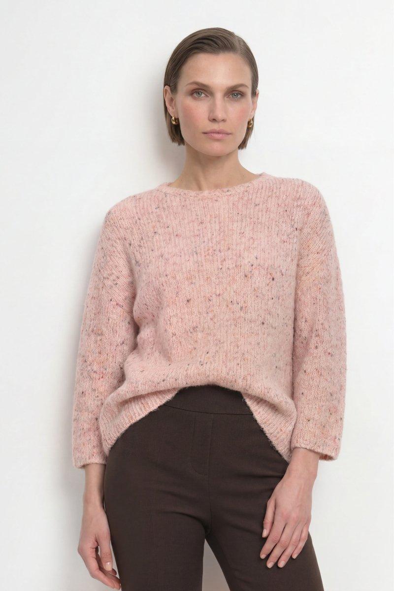 Strickpullover aus Alpaka-Mix-Rich & Royal