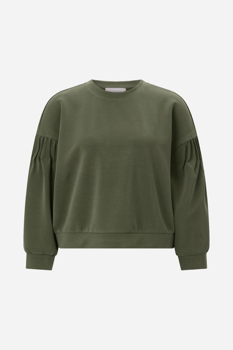Sweatshirt mit Puffärmeln-Rich & Royal