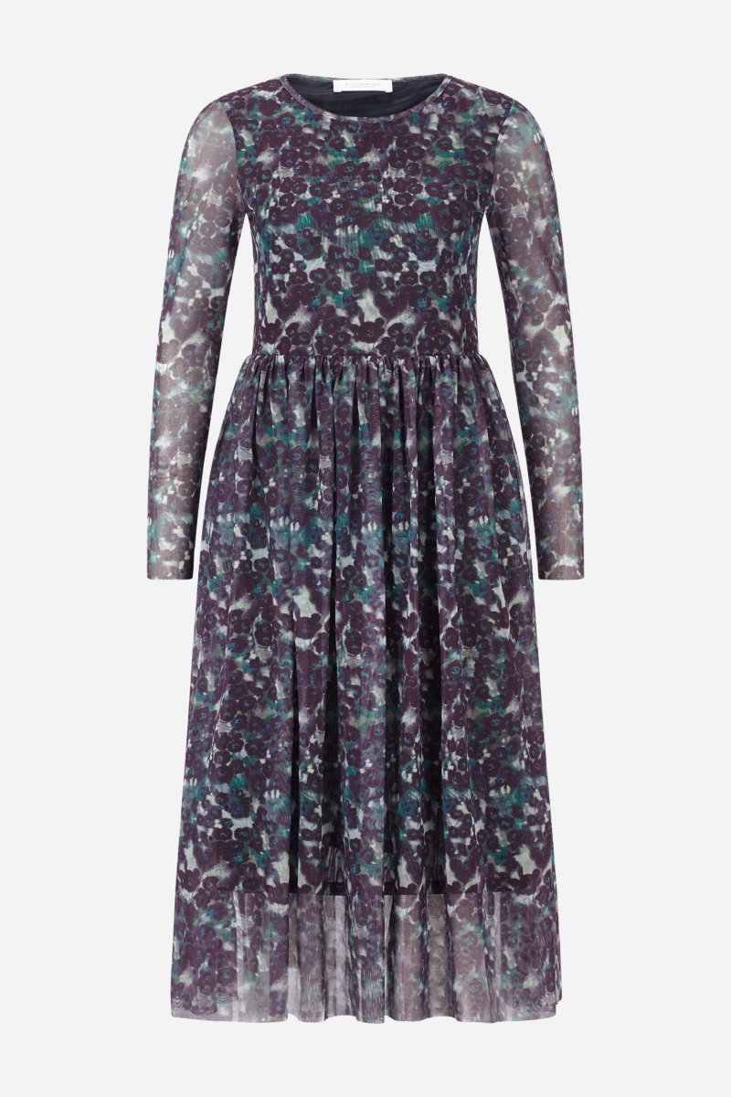 Midikleid mit Blumenprint-Rich & Royal