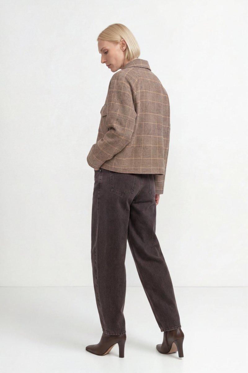 Karierte Hemdjacke-Rich & Royal