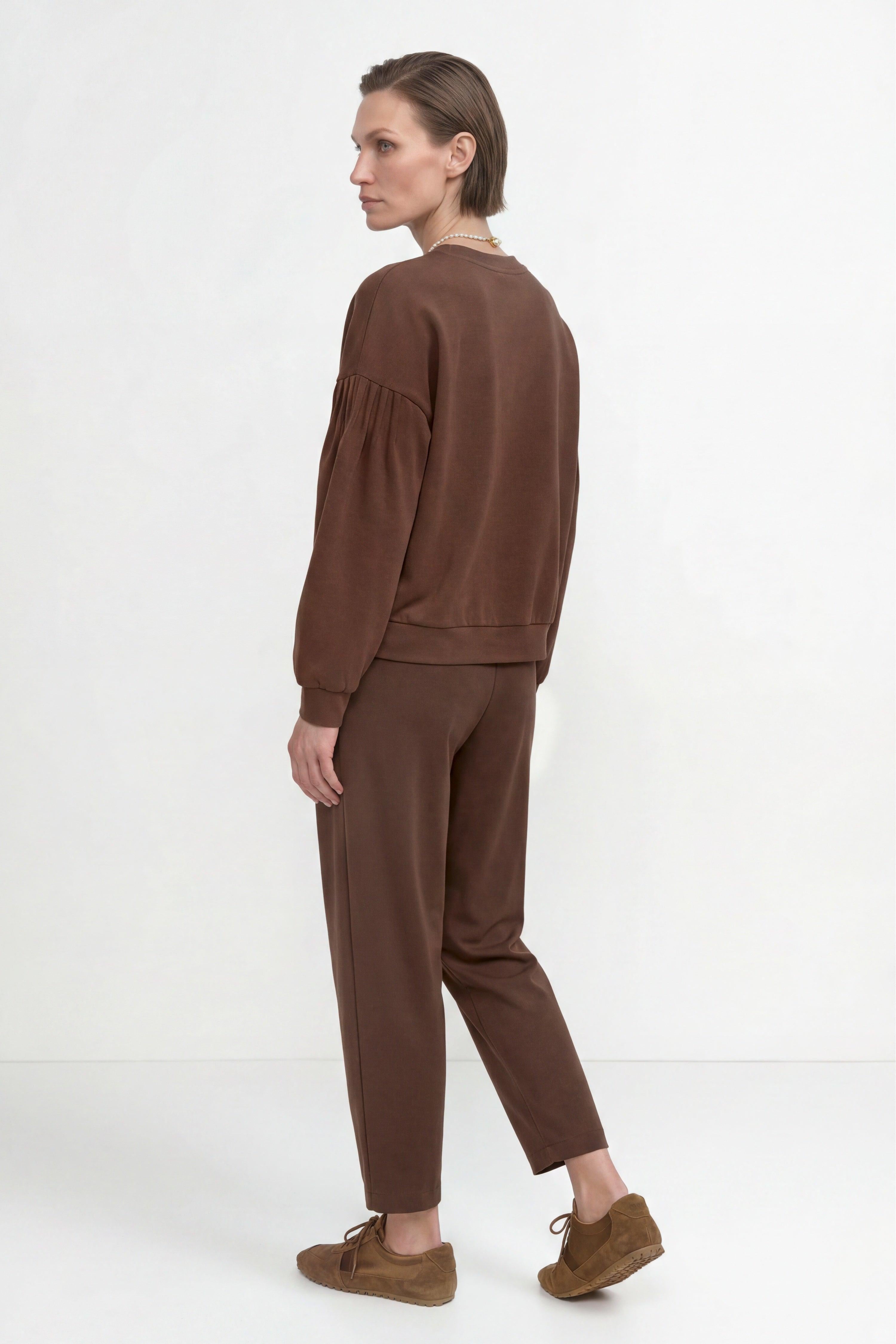 Bundfaltenhose in Barrel-Fit-Rich & Royal