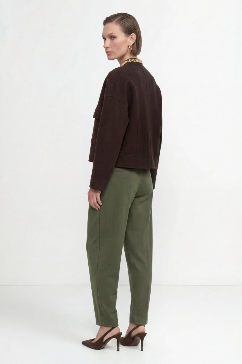 Bundfaltenhose in Barrel-Fit-Rich & Royal
