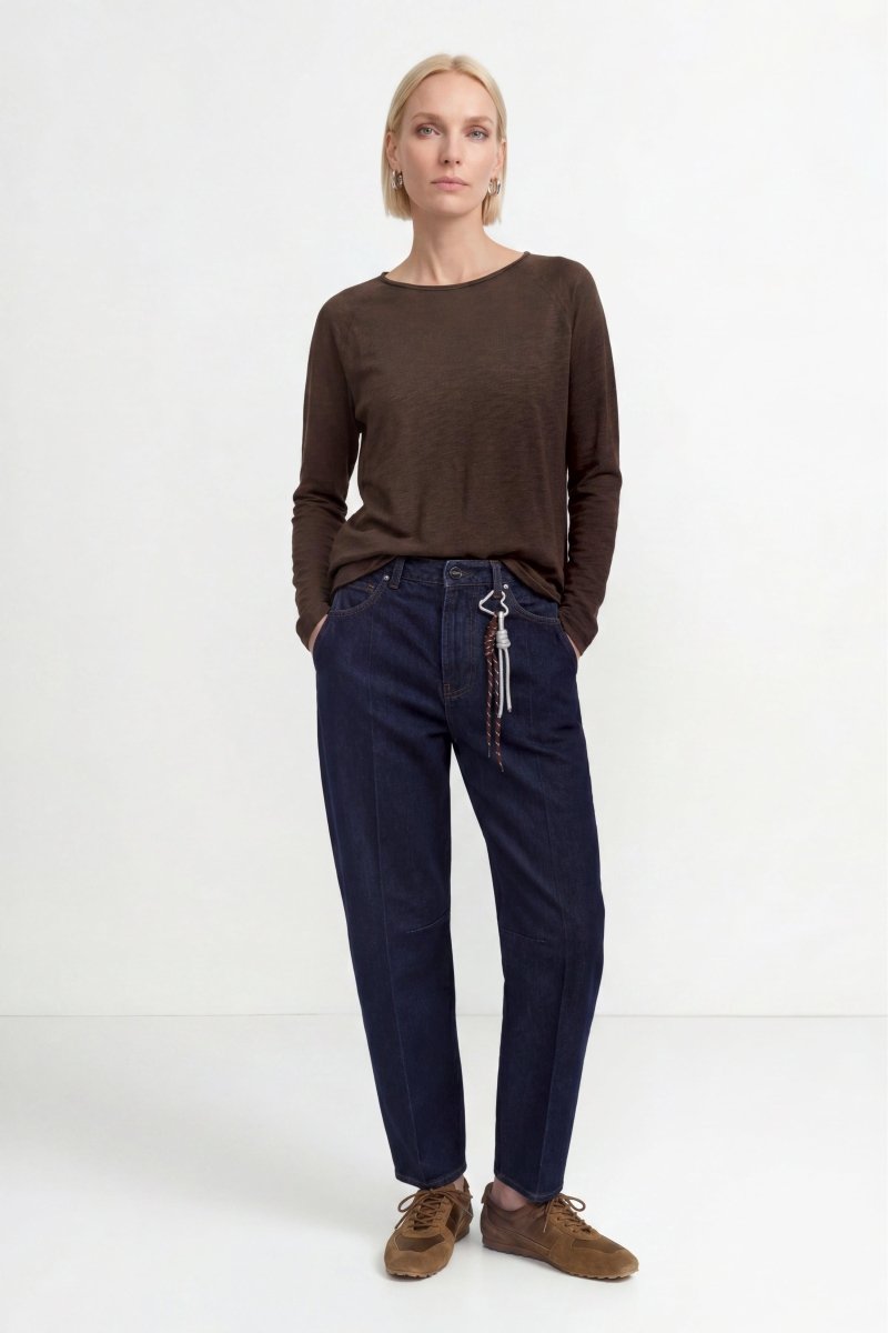 Baumwoll-Longsleeve mit Raglanärmeln-Rich & Royal