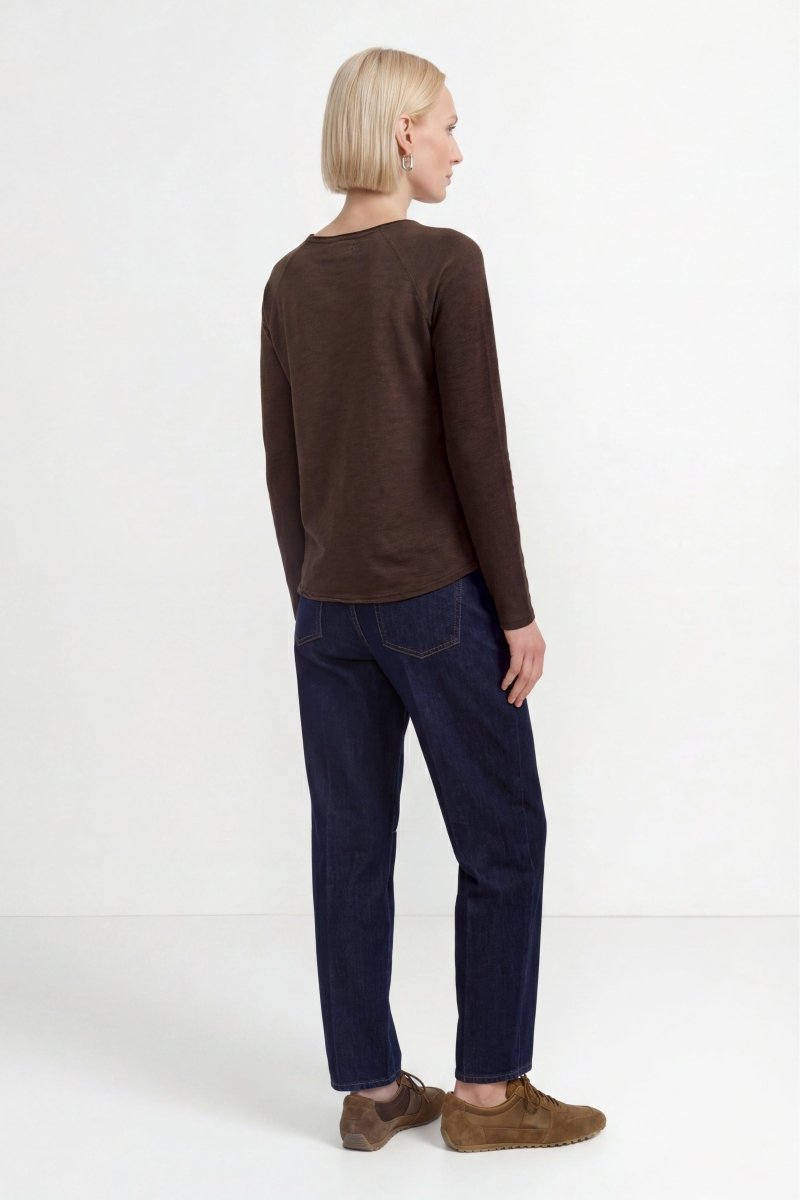 Baumwoll-Longsleeve mit Raglanärmeln-Rich & Royal