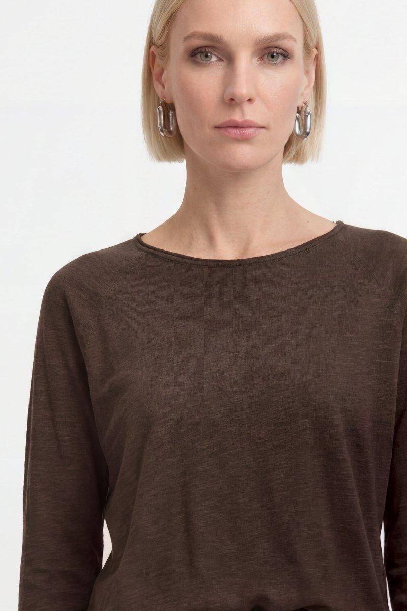 Baumwoll-Longsleeve mit Raglanärmeln-Rich & Royal