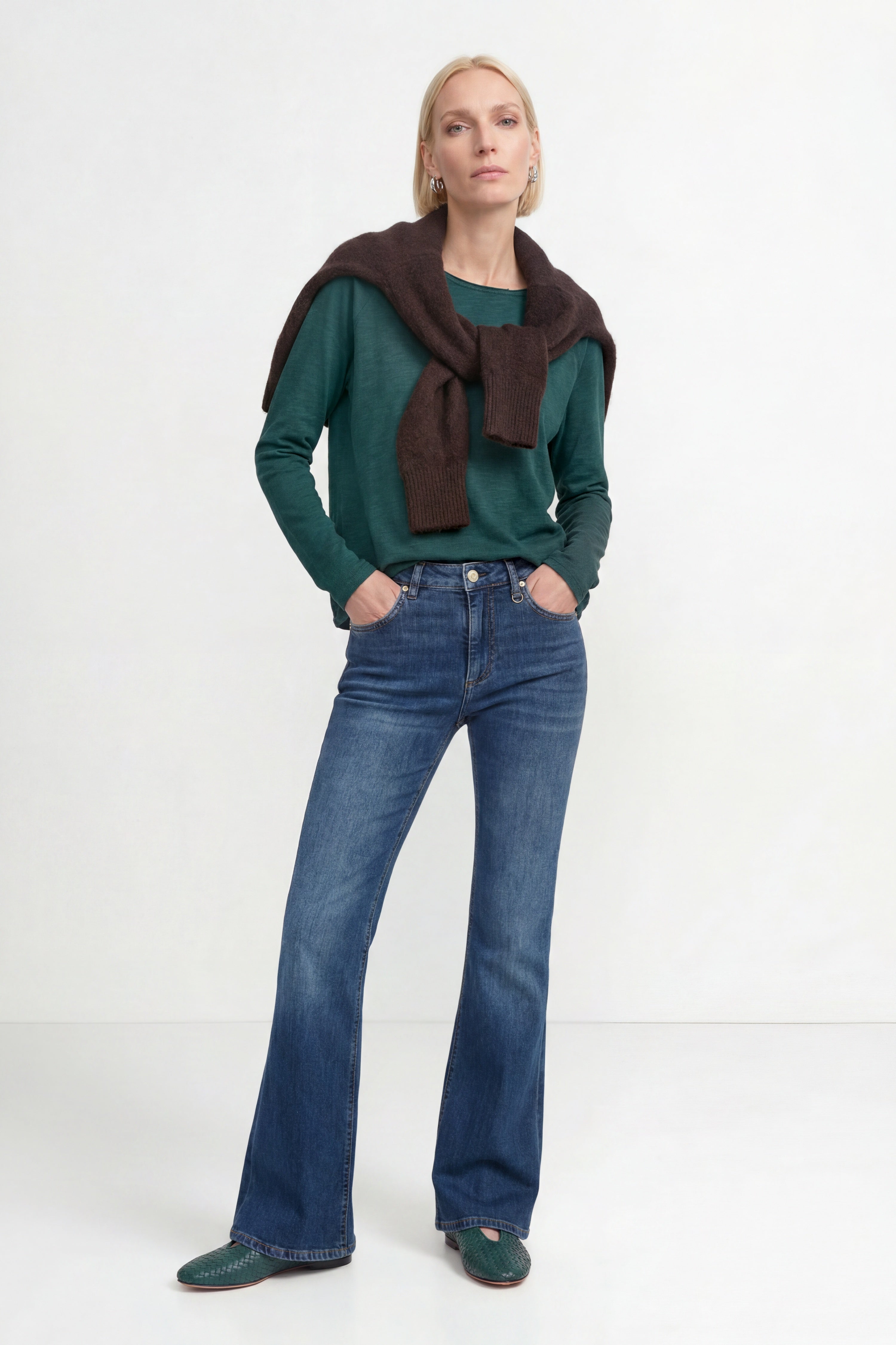 Baumwoll-Longsleeve mit Raglanärmeln-Rich & Royal