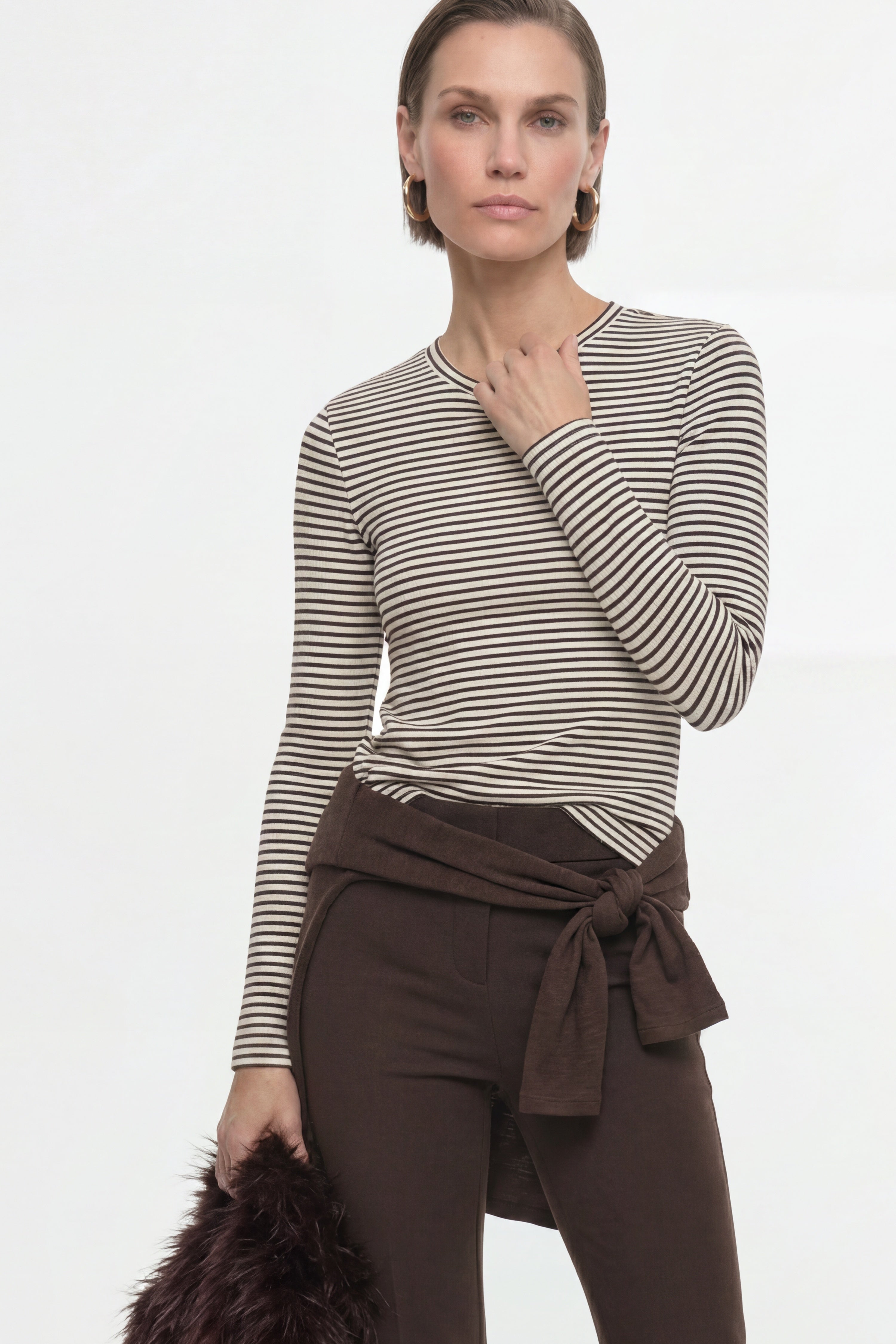 Longsleeve mit Querstreifen-Rich & Royal