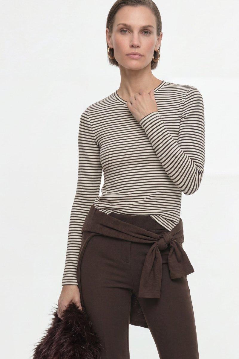 Longsleeve mit Querstreifen-Rich & Royal