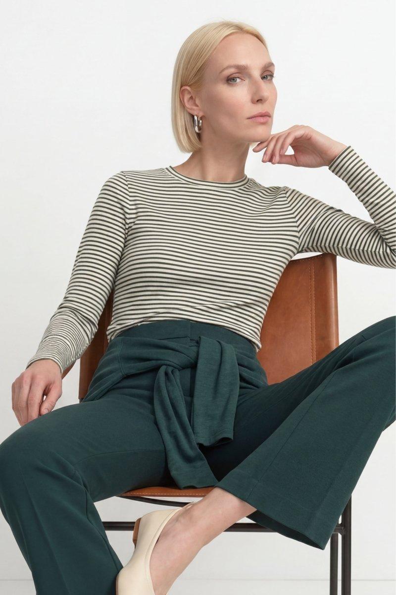 Longsleeve mit Querstreifen-Rich & Royal