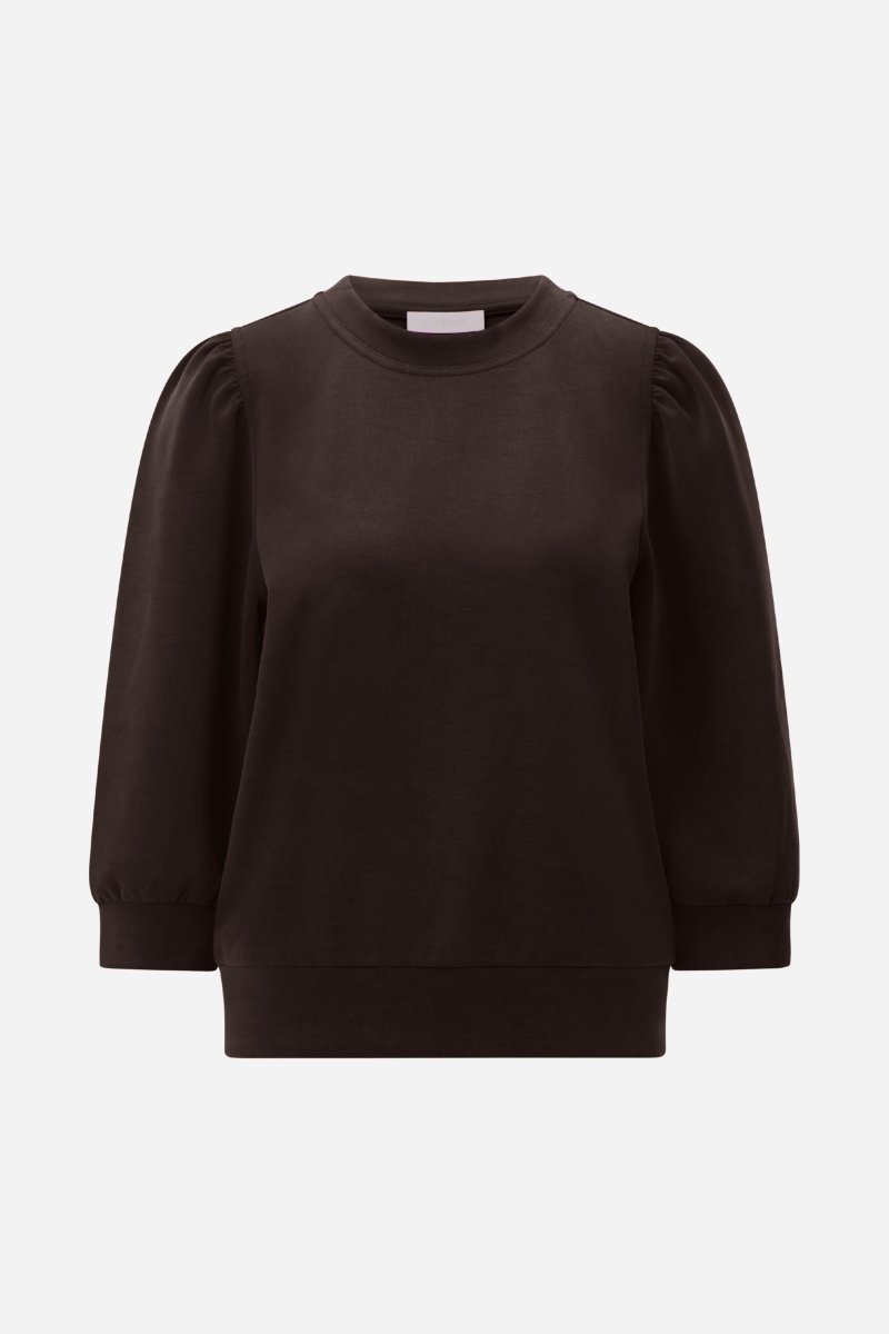 Sweatshirt mit Puffärmeln-Rich & Royal