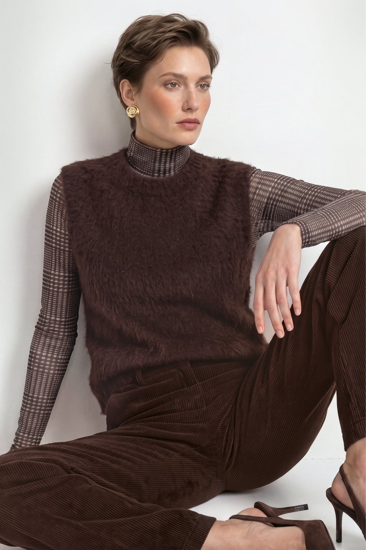 Pullunder aus Wolle-Mix-Rich & Royal