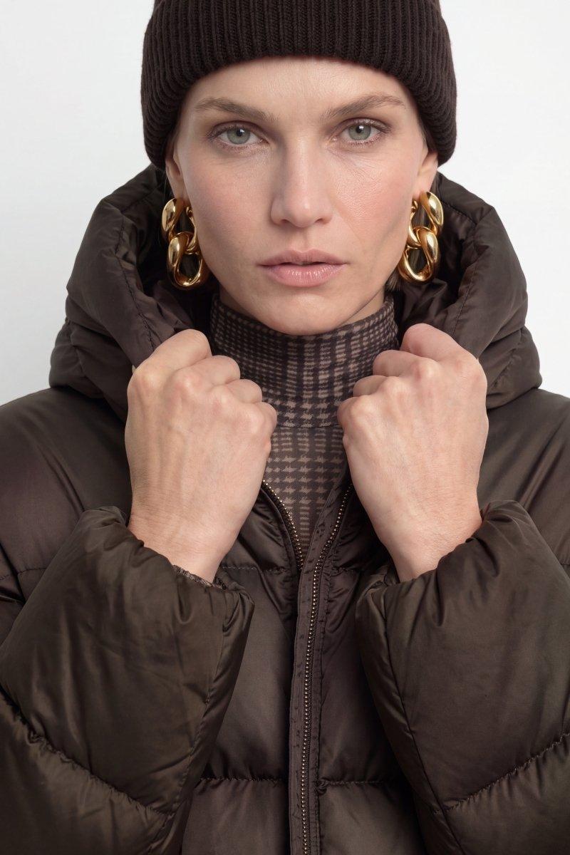 Daunenjacke mit Kapuze-Rich & Royal