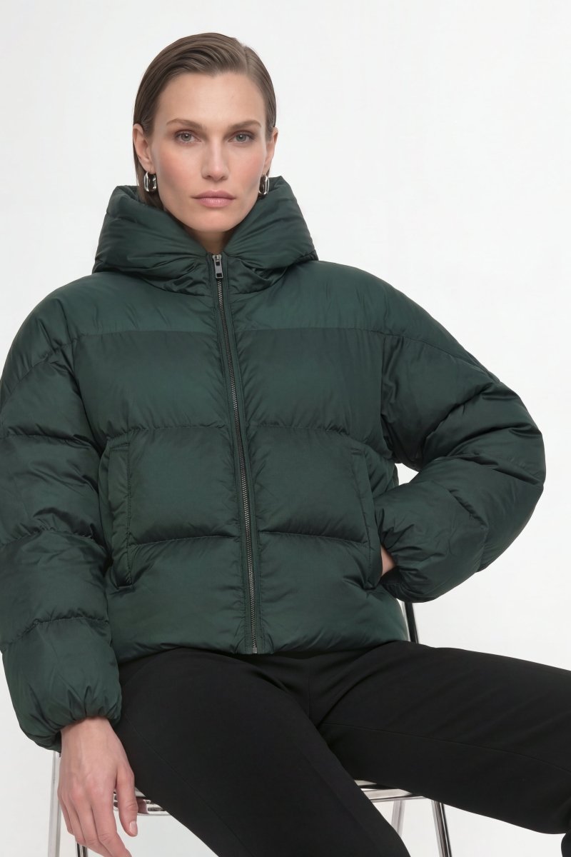 Daunenjacke mit Kapuze-Rich & Royal