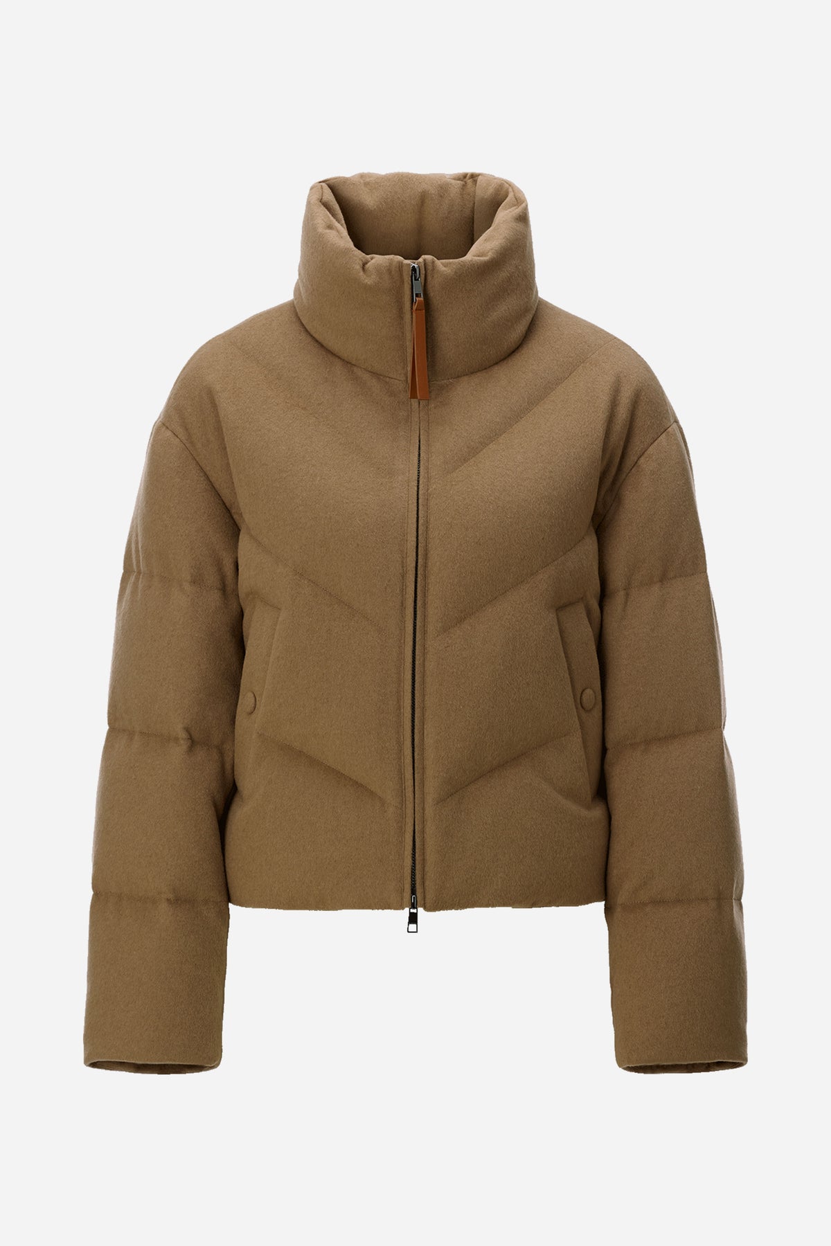 Wollmix-Jacke mit Daunenfüllung-Rich & Royal