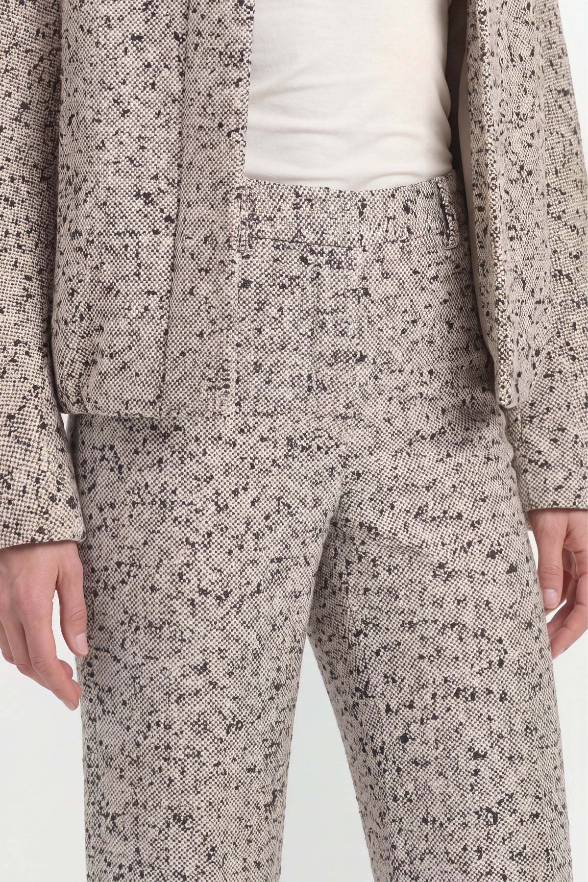 Gemusterte Hose in Ankle-Länge-Rich & Royal