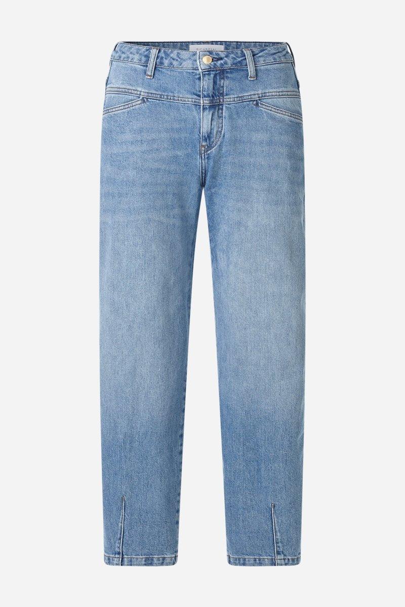 Straight-Jeans mit Passe-Rich & Royal