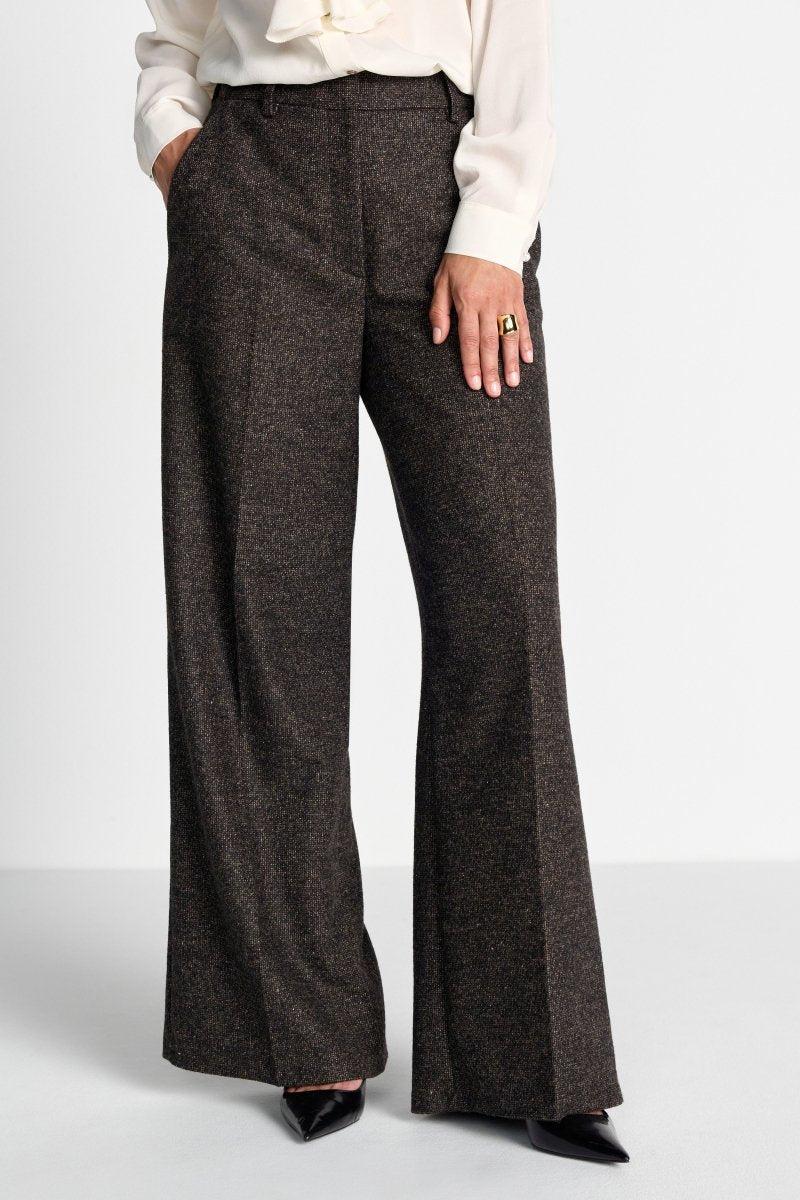 Stoffhose in Tweed-Optik-Rich & Royal