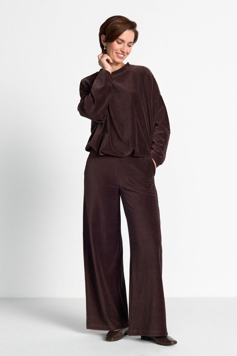 Wide-Leg-Cordhose-Rich & Royal
