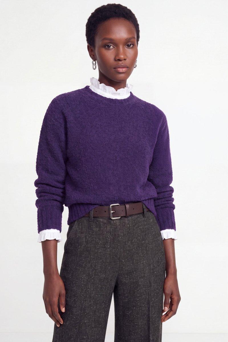 Bouclé-Strickpullover-Rich & Royal