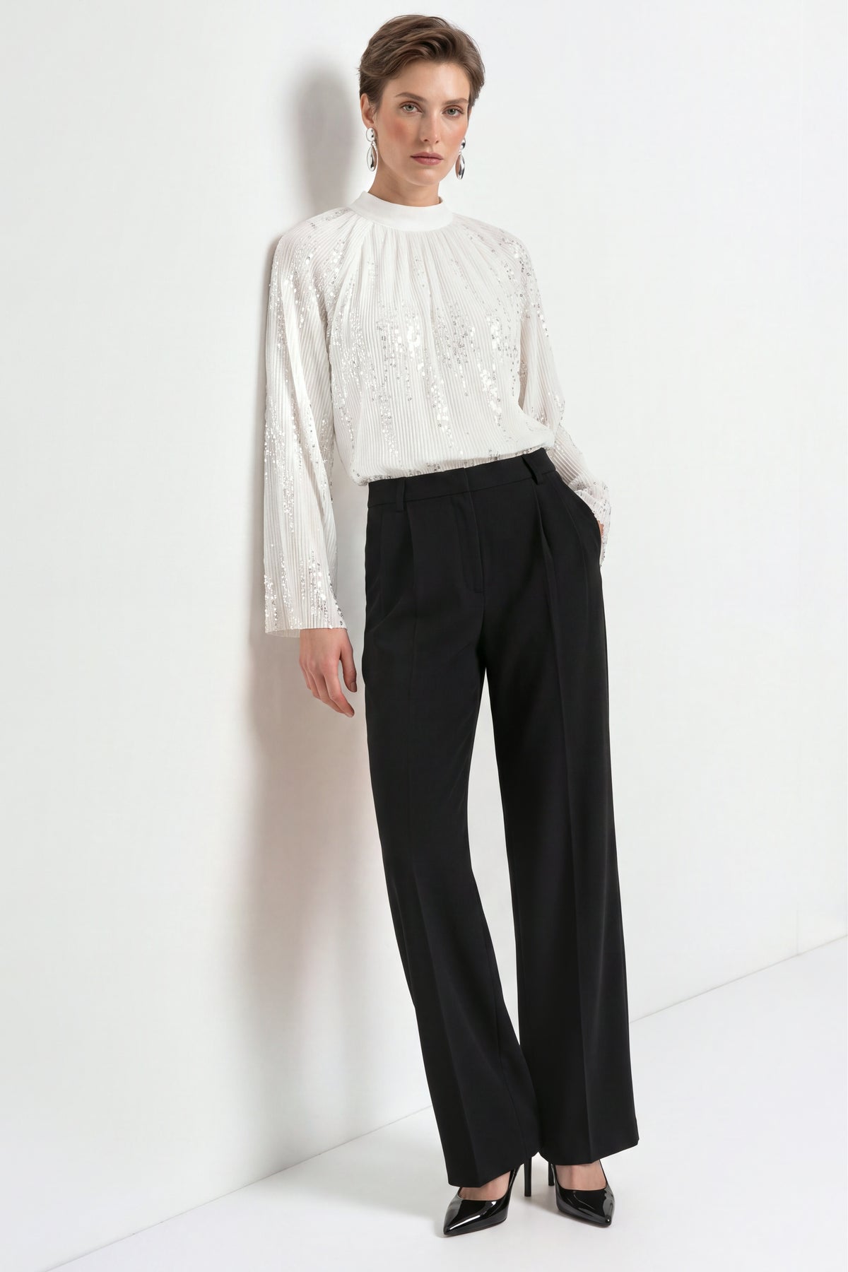 Mesh Blouse – Look