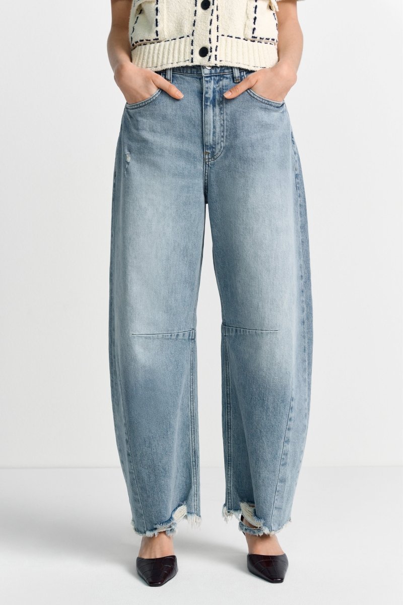 Used-Jeans in Indigoblau-Rich & Royal