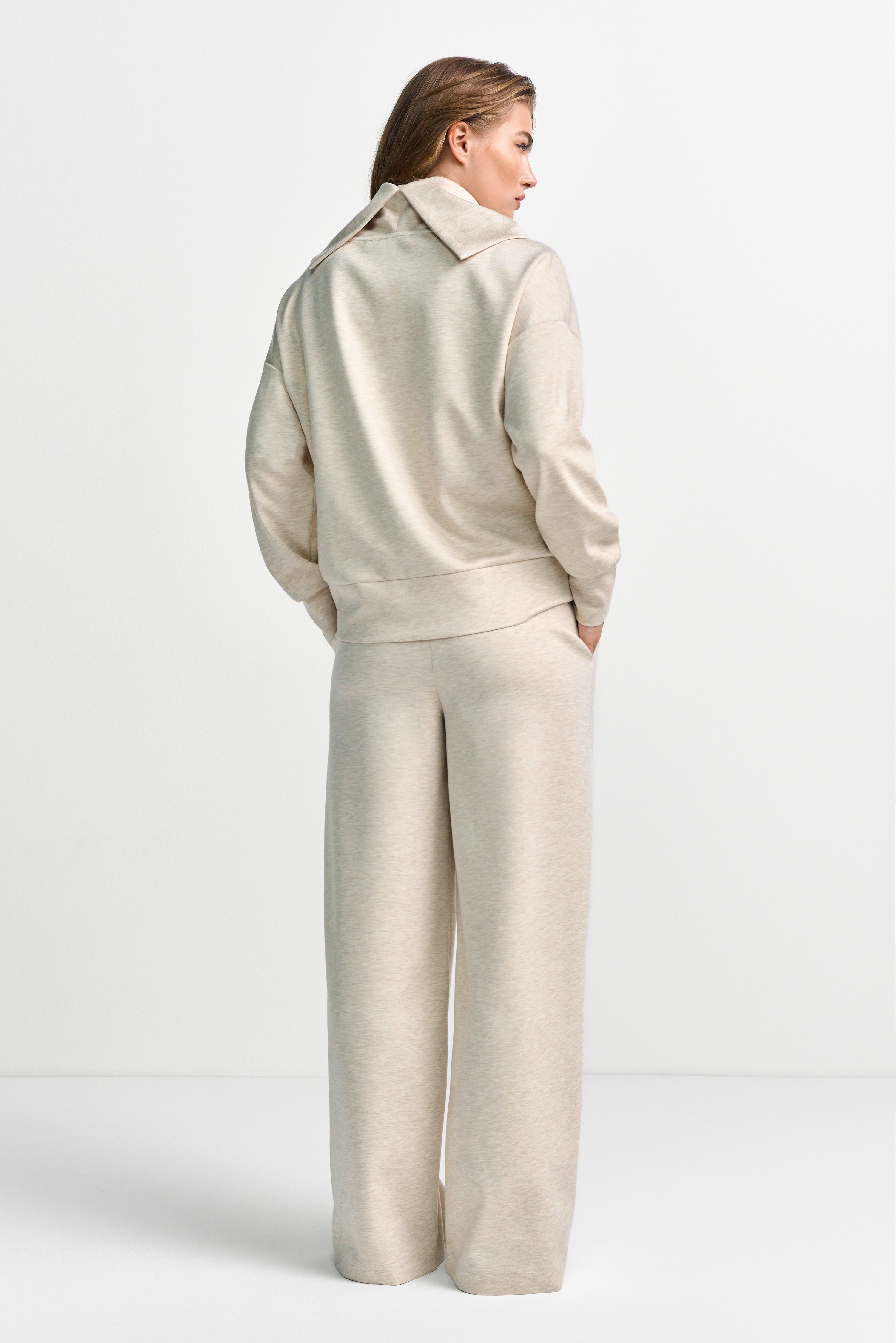 Sweatshirt mit Stehkragen-Rich & Royal