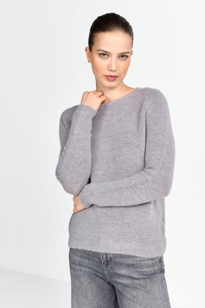 Nahtloser Strickpullover-Rich & Royal