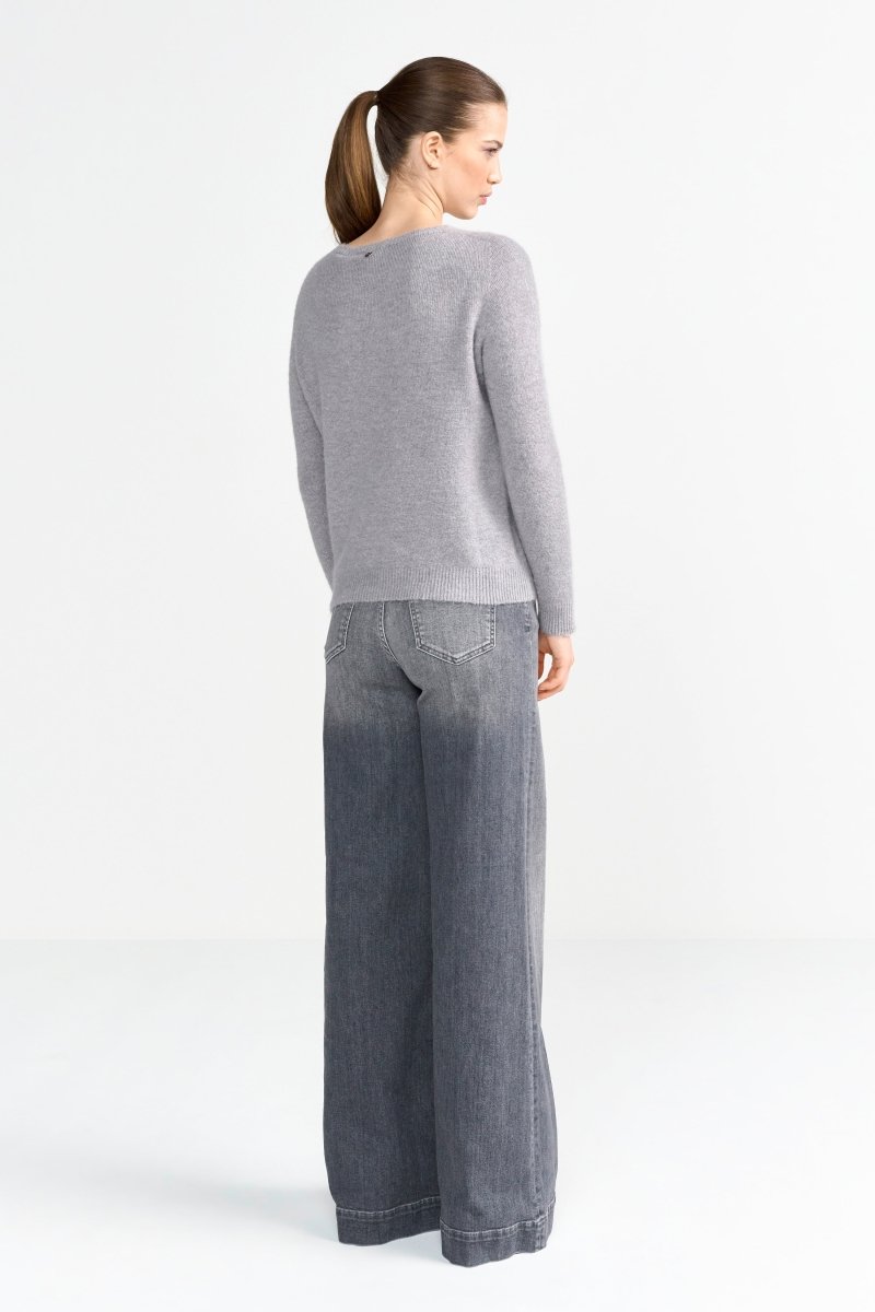 Nahtloser Strickpullover-Rich & Royal