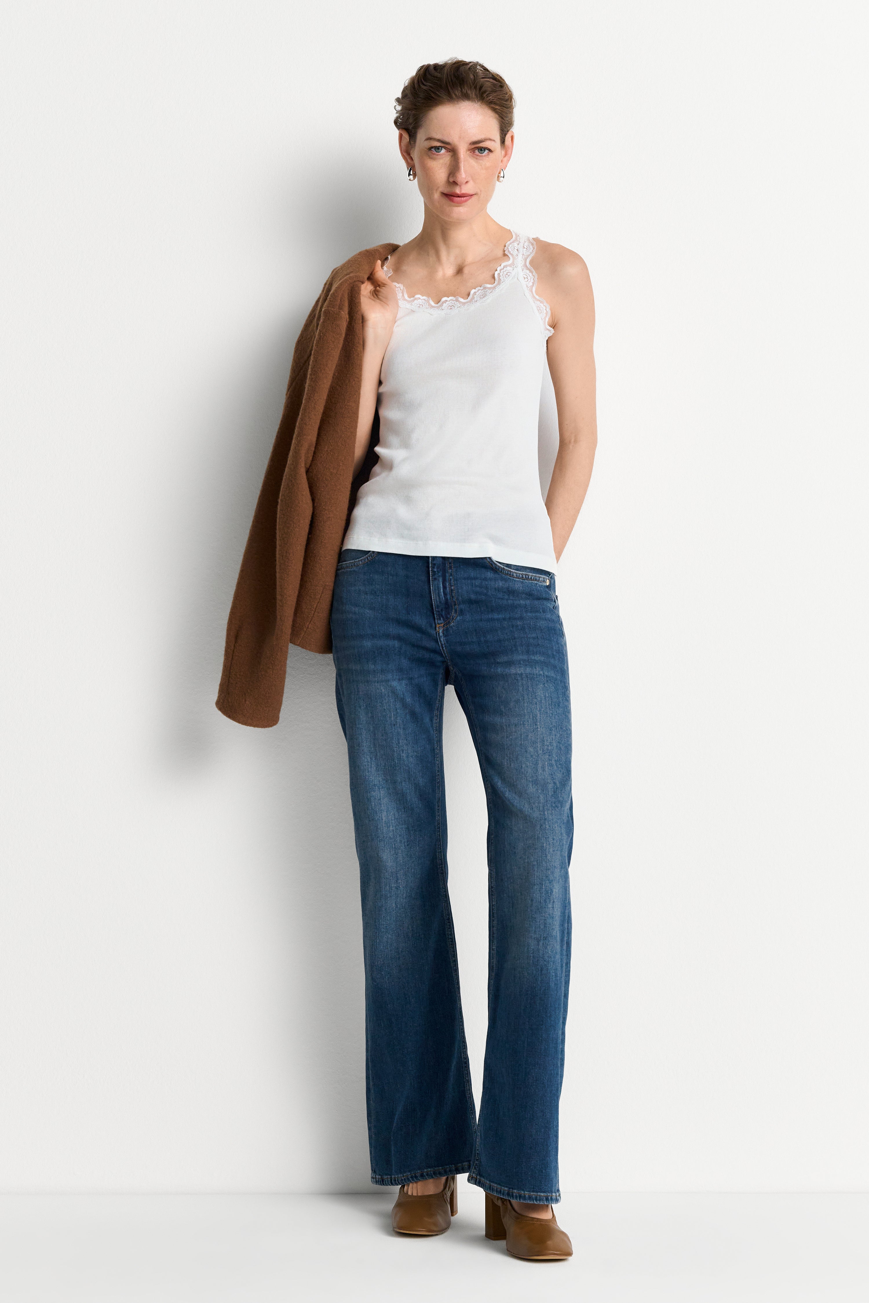 Tanktop mit Spitze-Rich & Royal