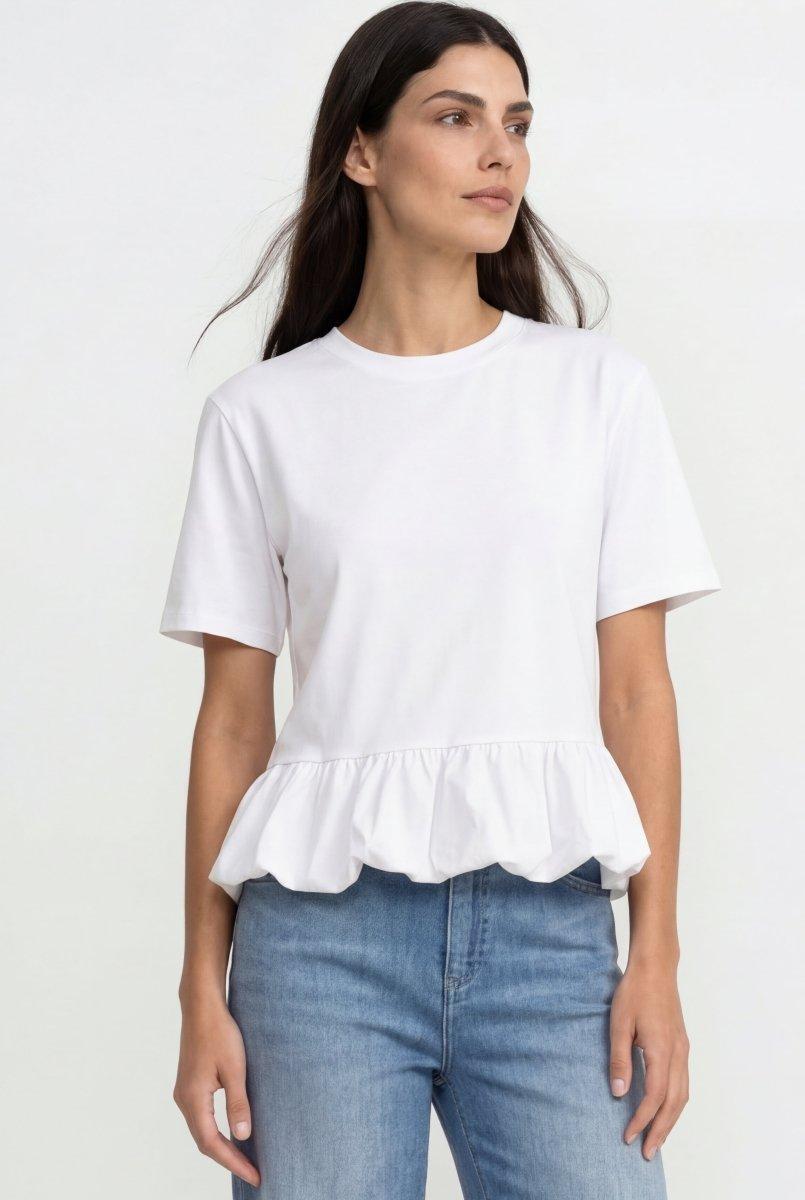 Shirt mit Volantsaum-Rich & Royal