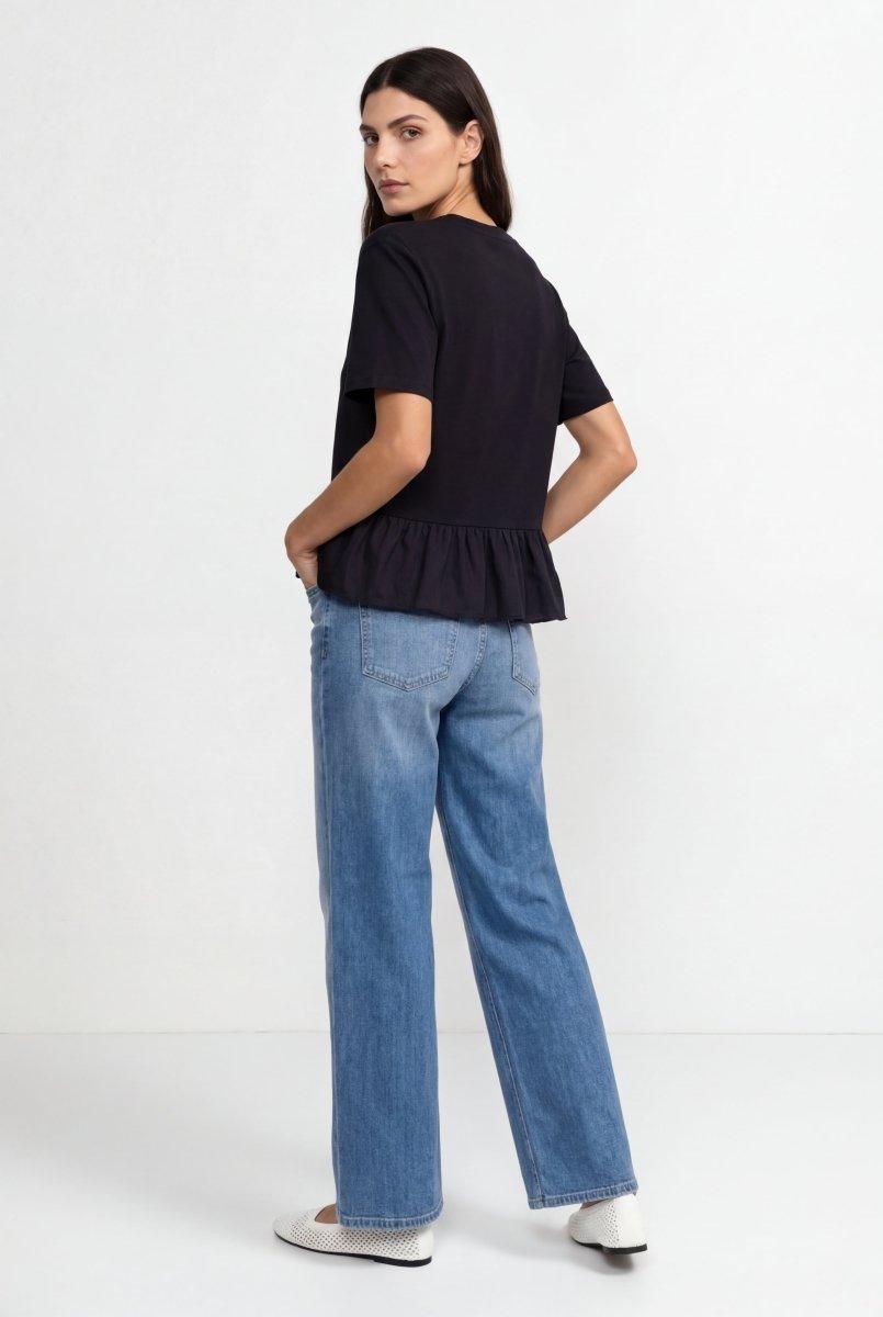 Shirt mit Volantsaum-Rich & Royal