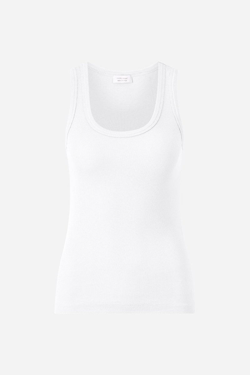 Ripp-Tanktop mit Rundhalsausschnitt-Rich & Royal