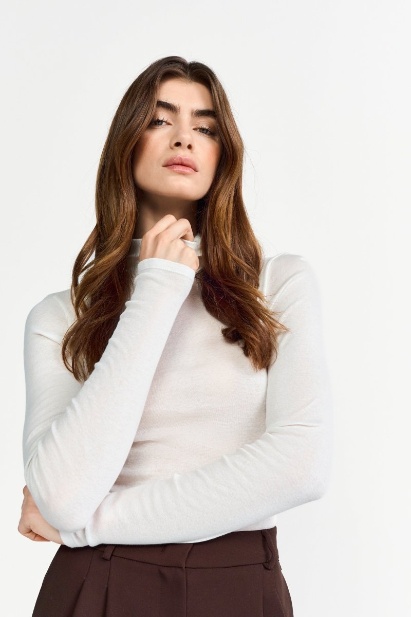 Langarmshirt mit Rollkragen-Rich & Royal