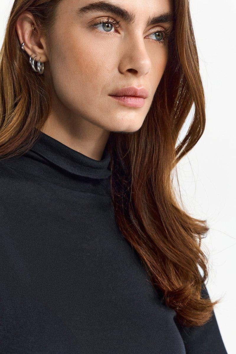 Langarmshirt mit Rollkragen-Rich & Royal