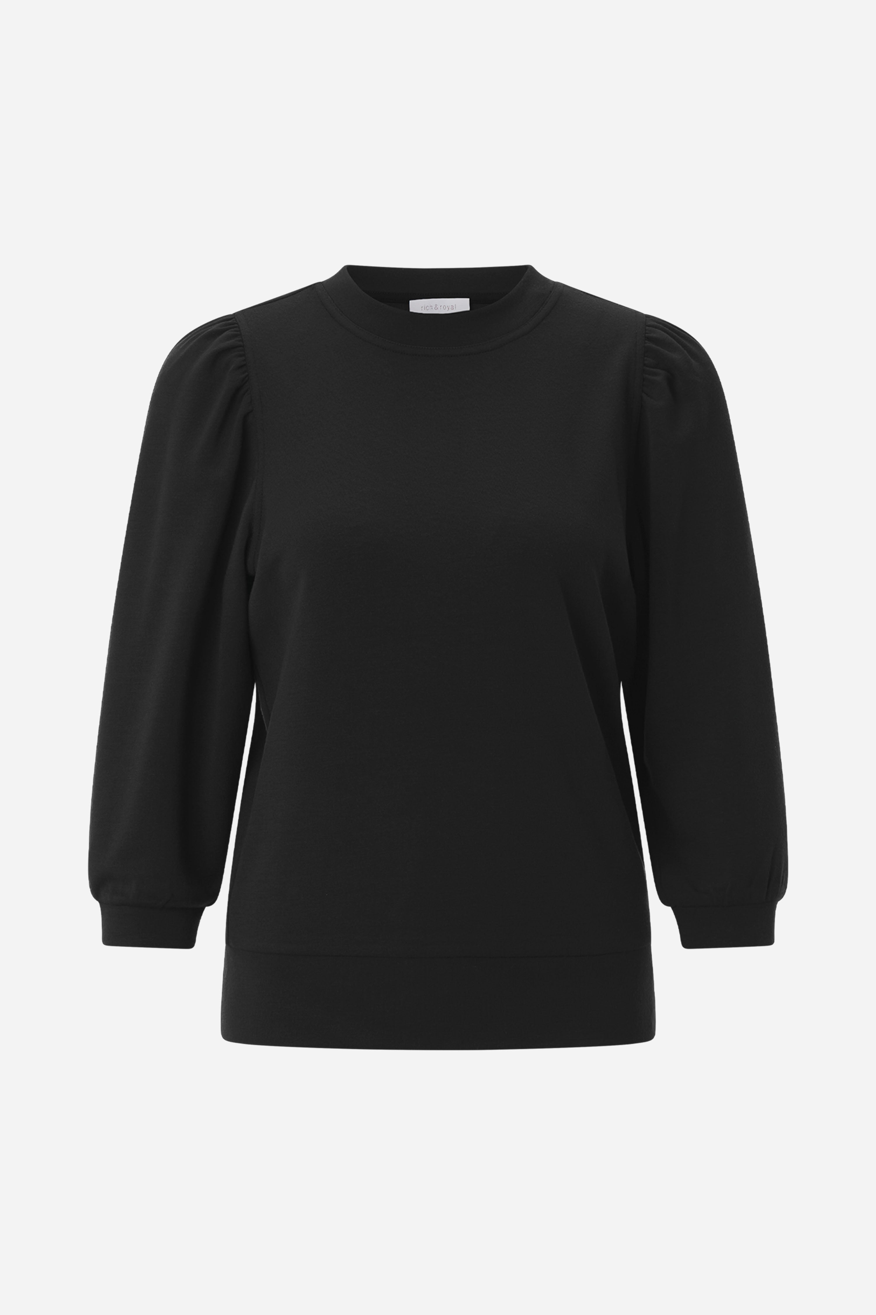 Sweatshirt mit Puffärmeln-Rich & Royal