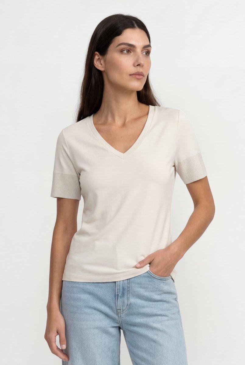 T-Shirt mit Lyocell-Rich & Royal