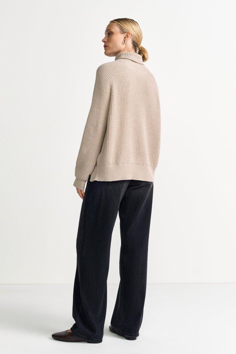 Strickpullover mit Rollkragen-Rich & Royal