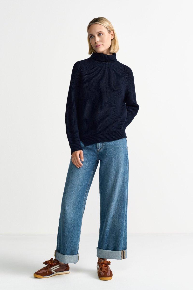 Strickpullover mit Rollkragen-Rich & Royal