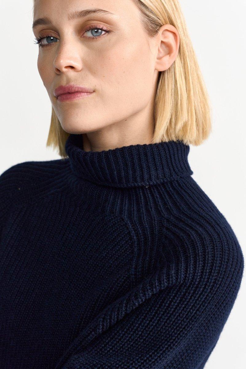 Strickpullover mit Rollkragen-Rich & Royal
