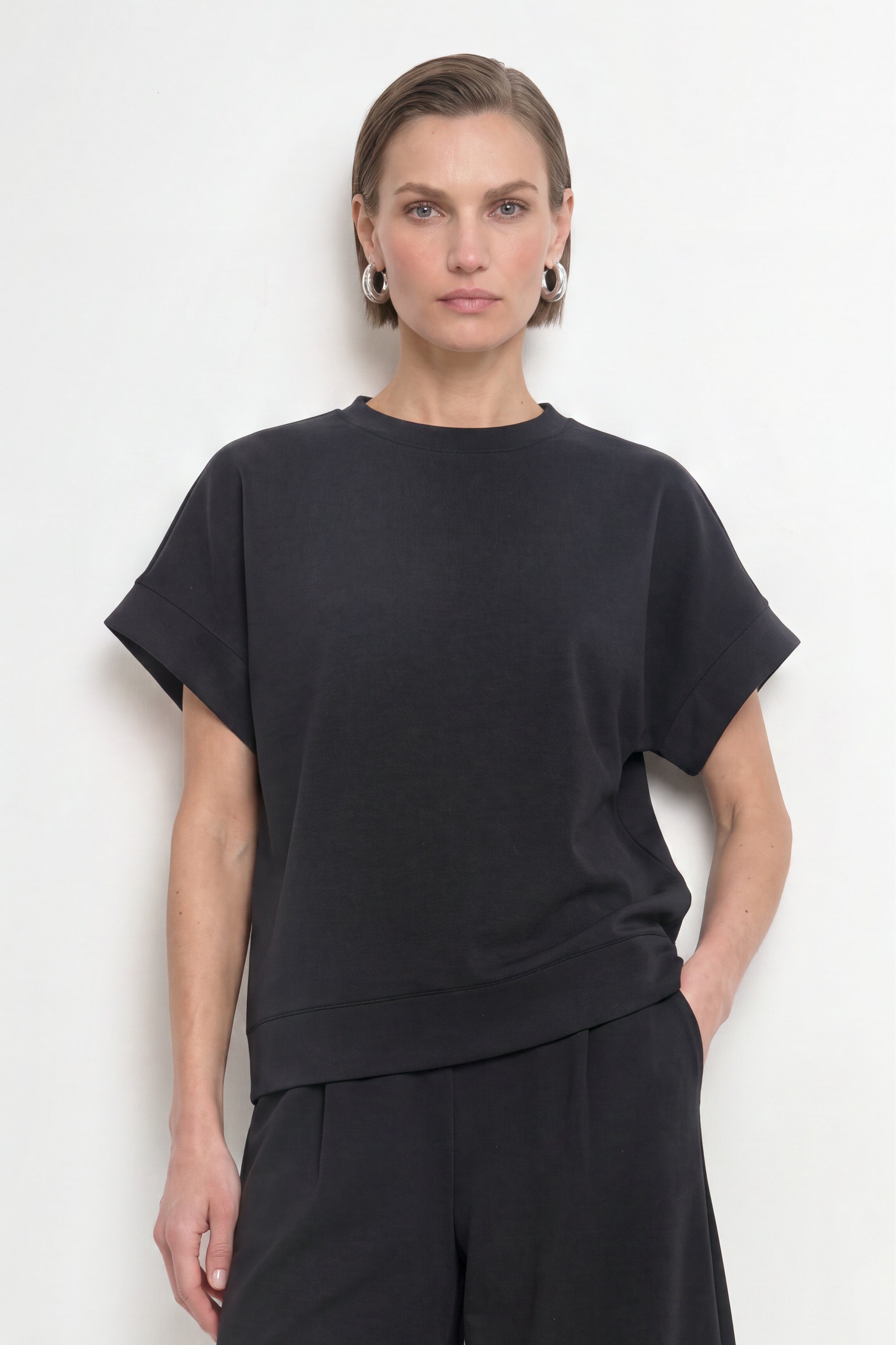 T-Shirt aus supersoftem Jersey-Rich & Royal