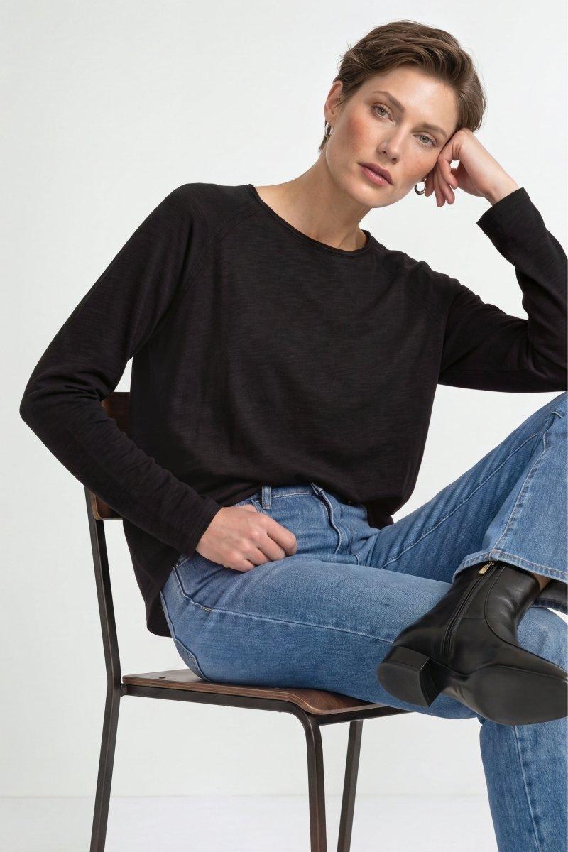 Longsleeve aus Baumwolle-Rich & Royal