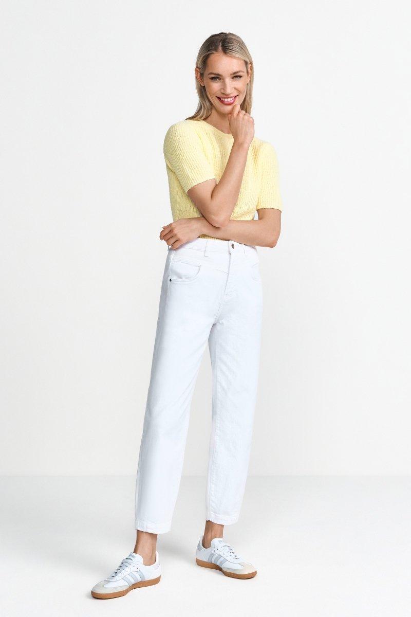 Weiße Denim im Slouchy Fit-Rich & Royal