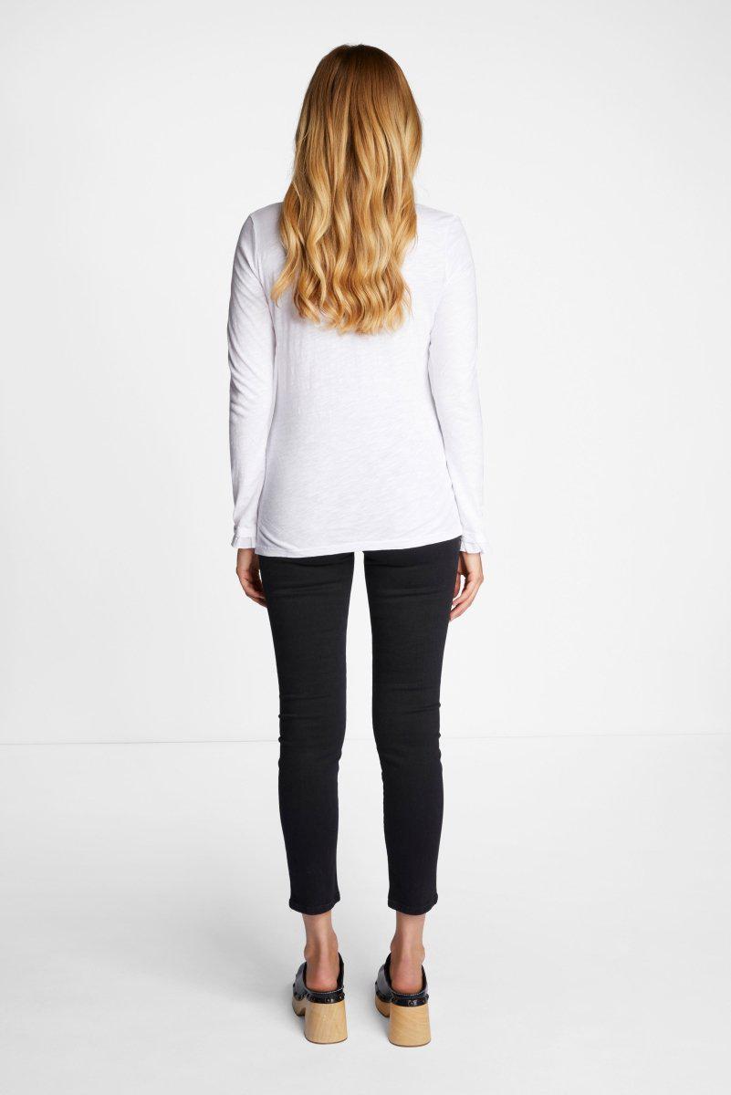 Longsleeve mit Rüschenkragen-Rich & Royal